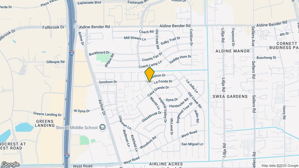203 La Fonda Dr Map and Location Details