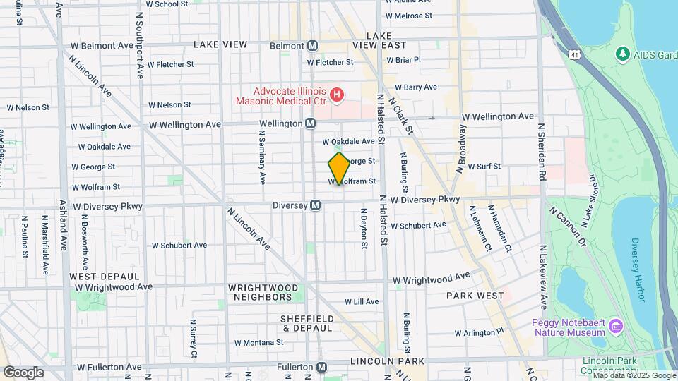 2817 N Mildred Ave, Unit 2 Mapa y Detalles de la Ubicación