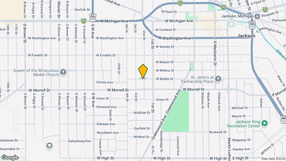 800 2nd St, Unit 1 Map and Location Details