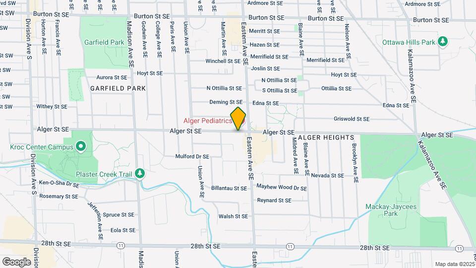 728 Alger St SE Map and Location Details