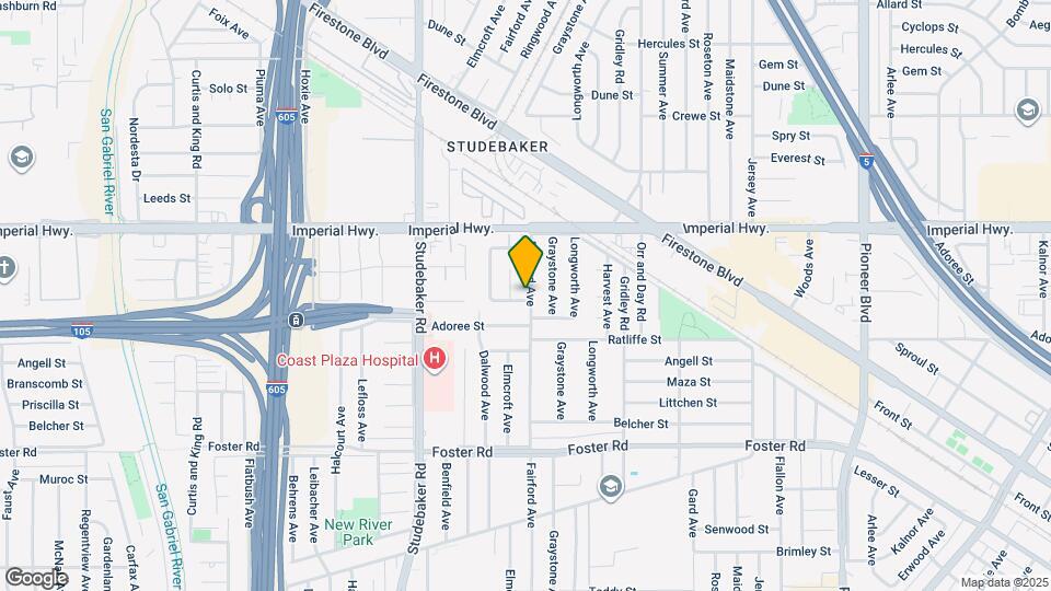 12735 Fairford Ave Map and Location Details