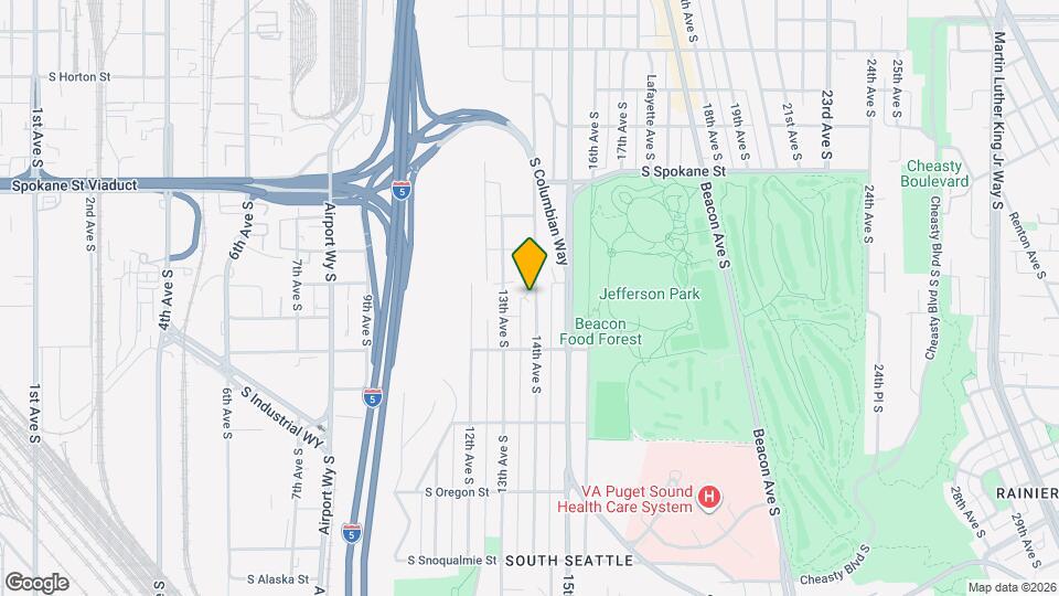 3911 14th Ave S Map and Location Details