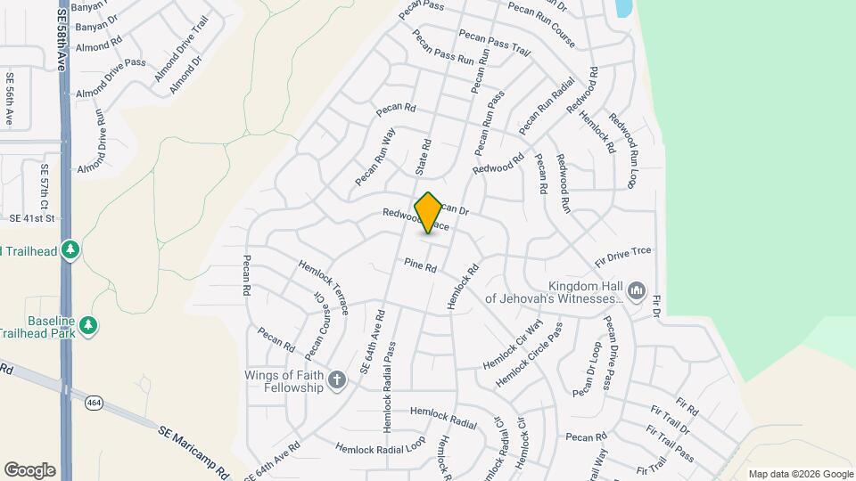 13 Redwood Trace Ln Map and Location Details