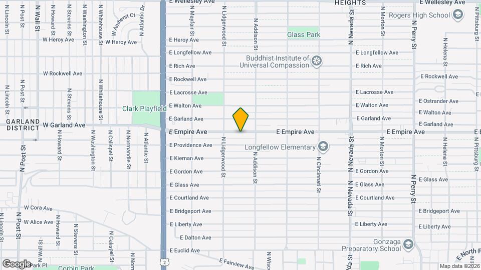 328 E Empire Ave Map and Location Details