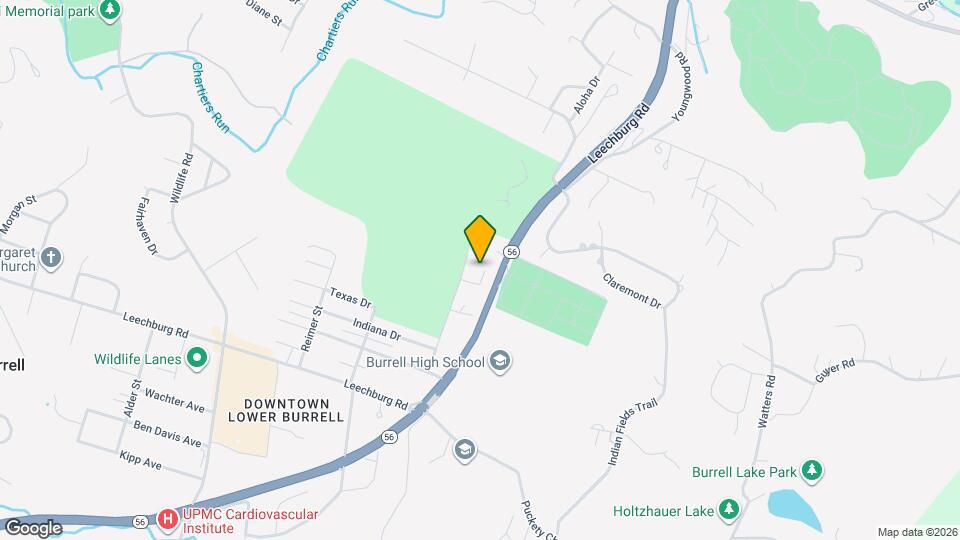 512 Harding St Map and Location Details