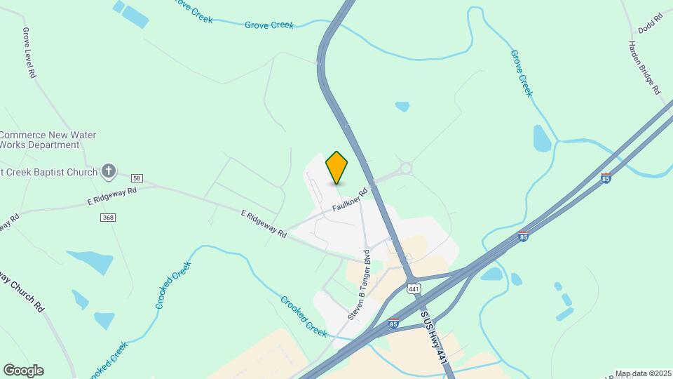 1702 Faulkner Dr Map and Location Details