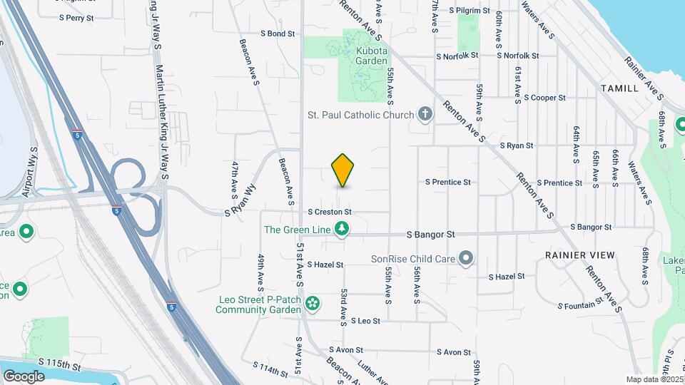 5150 S Creston St, Unit #1 Map and Location Details