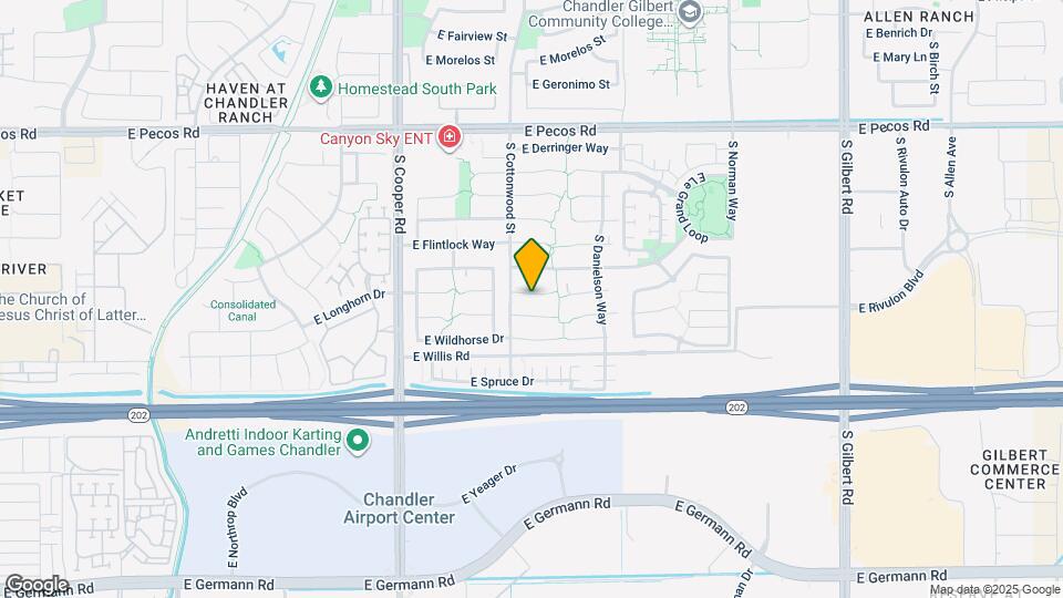 2293 E Longhorn Pl Map and Location Details