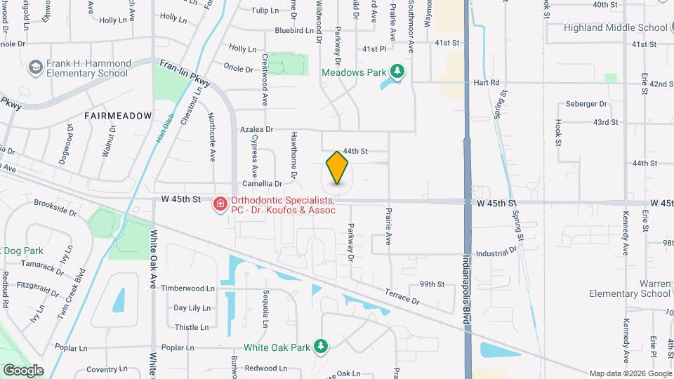 2033 45th St, Unit 105 Map and Location Details