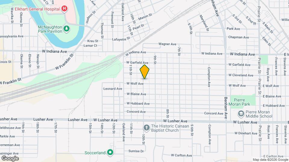 1722 10th St Mapa y Detalles de la Ubicación