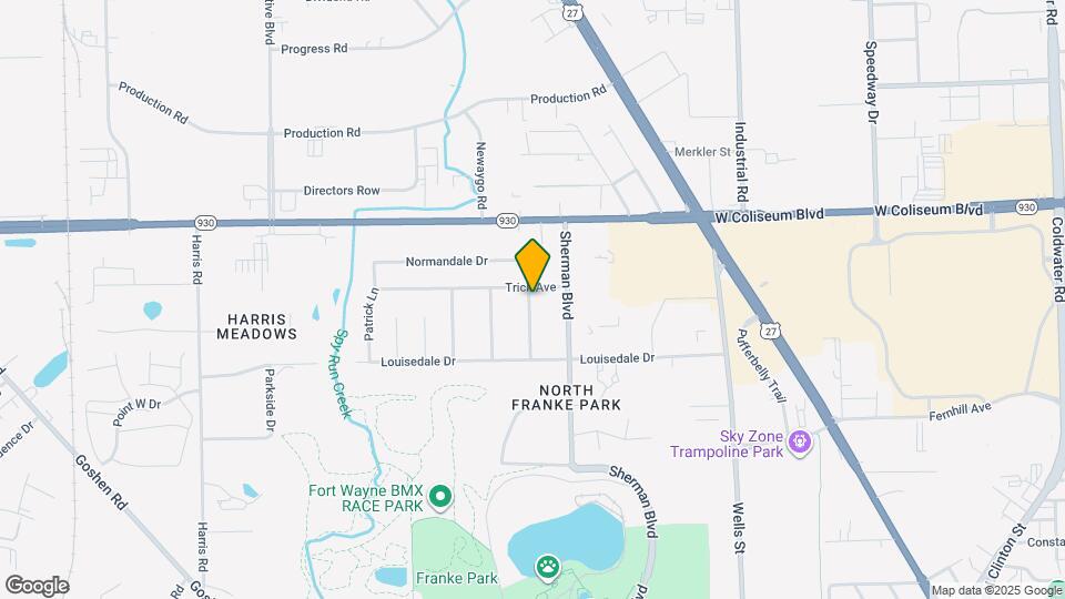 4120 Kentland Ave Map and Location Details