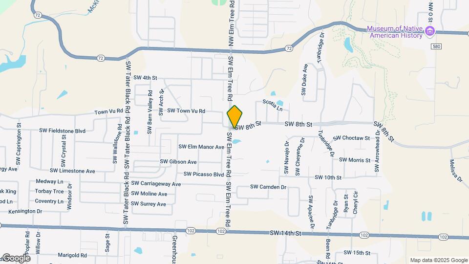 1406 Casuarina Dr Mapa y Detalles de la Ubicación