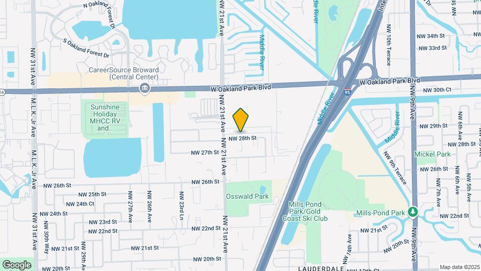 2015 NW 28th St Map and Location Details