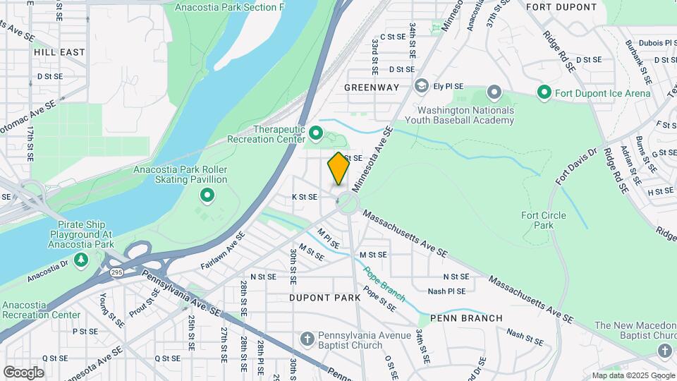 3120 Massachusetts Ave SE Map and Location Details