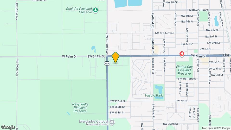 34531 SW 191st Ave Map and Location Details