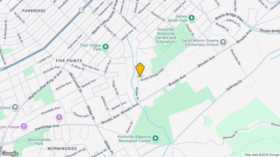 2505 Boyds Bridge Pike Map and Location Details