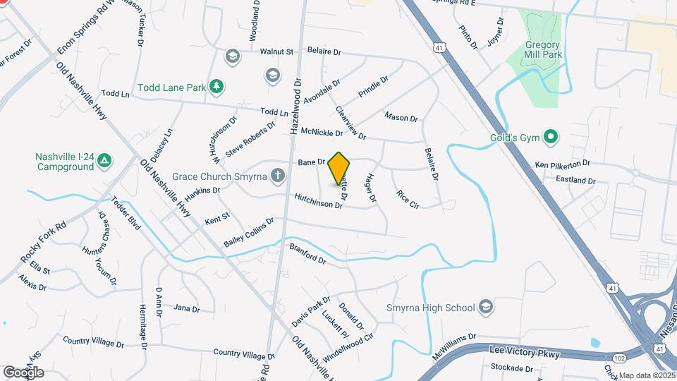 108 Arnette Dr Map and Location Details