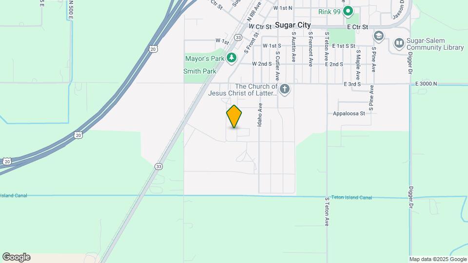 458 S 3rd W Map and Location Details