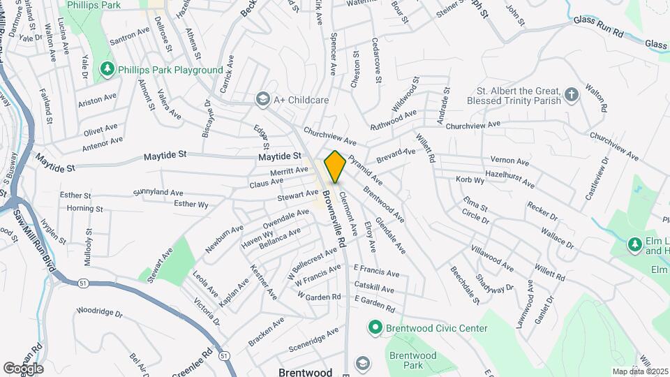 2900 Clermont Ave Map and Location Details