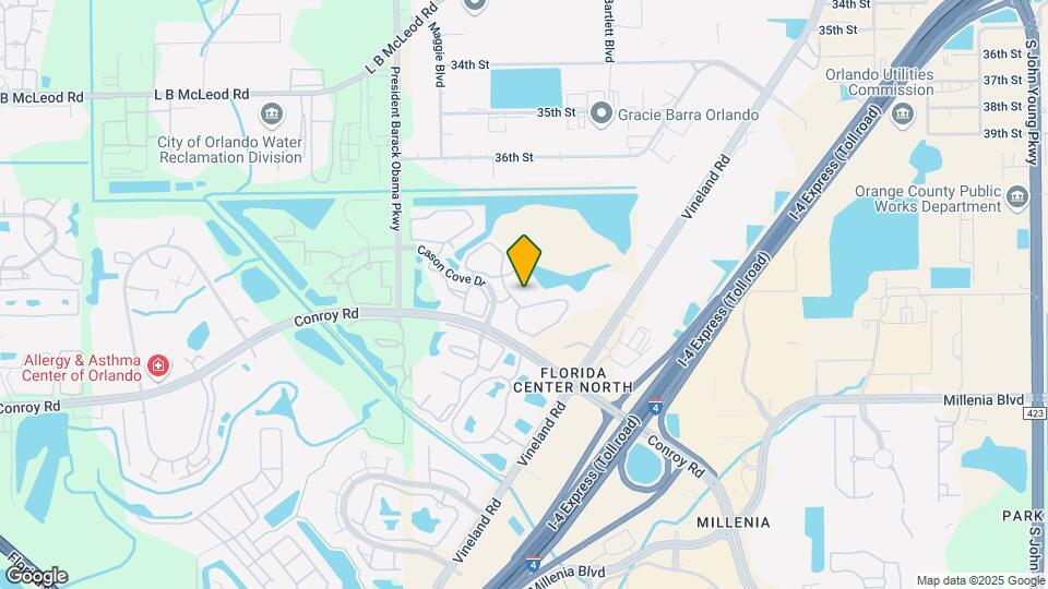 4633 Cason Cove Dr Map and Location Details