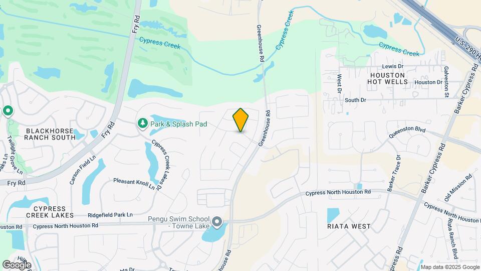 18235 Winding Willow Oak Way Map and Location Details