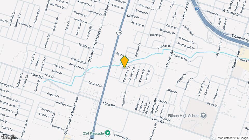 2814 Cantabrian Dr Map and Location Details