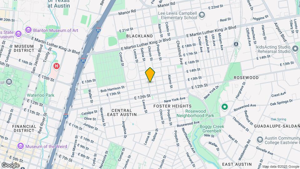 1305 Salina St Map and Location Details