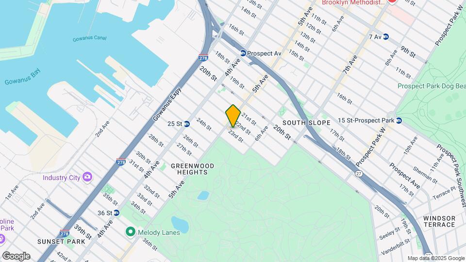253 23rd St Mapa y Detalles de la Ubicación