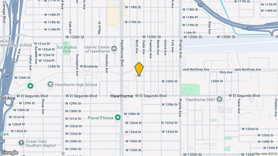 12524 Birch Ave Mapa y Detalles de la Ubicación