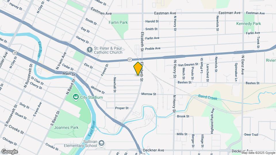 1580 Elm St-Unit -Lower Map and Location Details