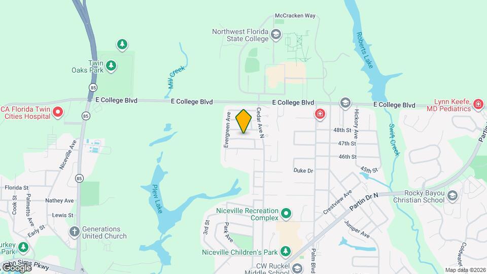 1018 Alderwood Way Map and Location Details
