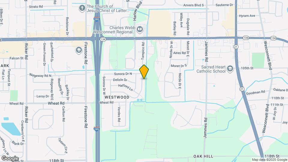 5813 Tampico Rd Map and Location Details