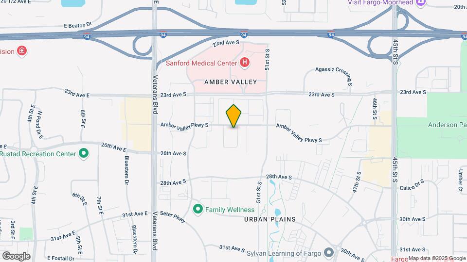 2505 Amber Valley Ct S Mapa y Detalles de la Ubicación