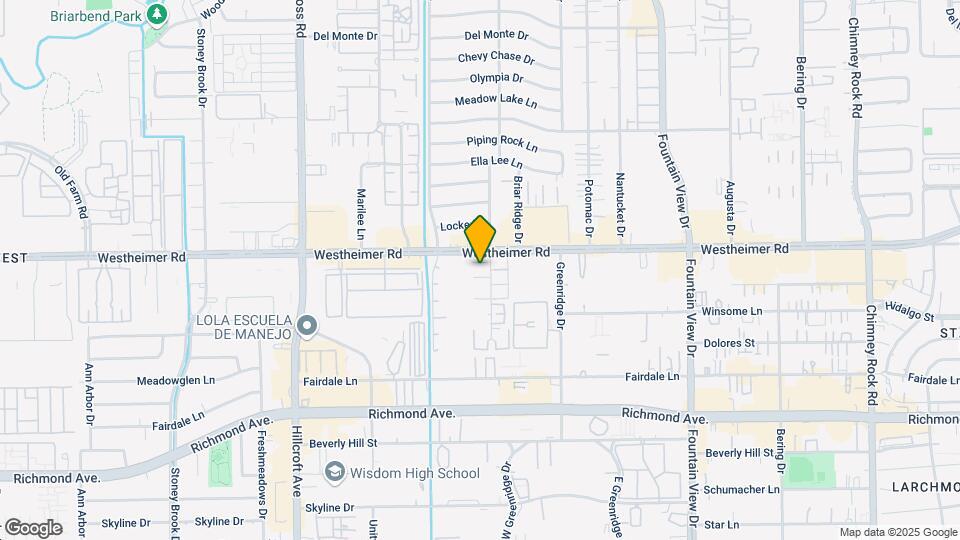 2720 Briarhurst Dr Map and Location Details