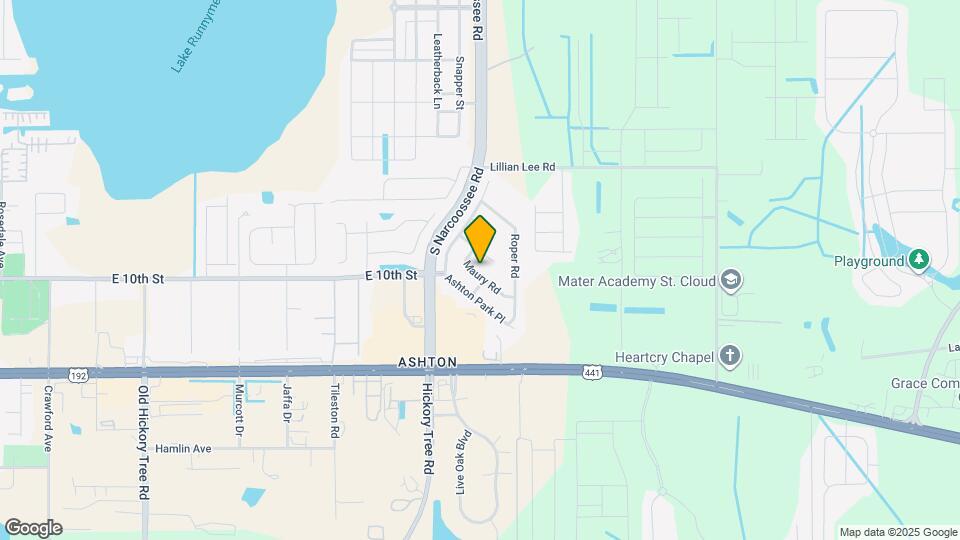 1913 Maury Rd Map and Location Details