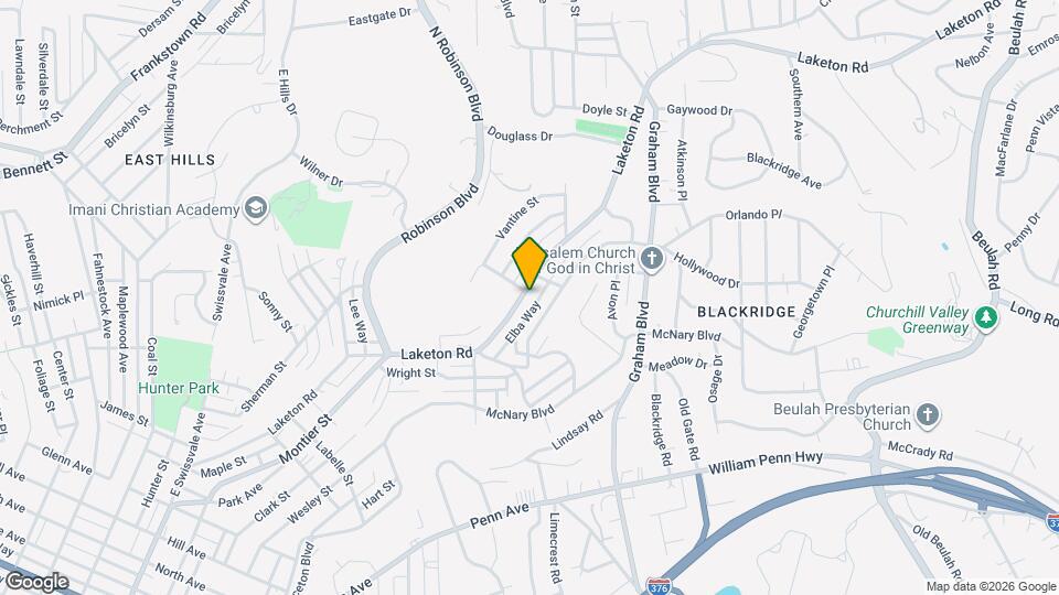 2042 Laketon Rd, Unit 1621 Map and Location Details