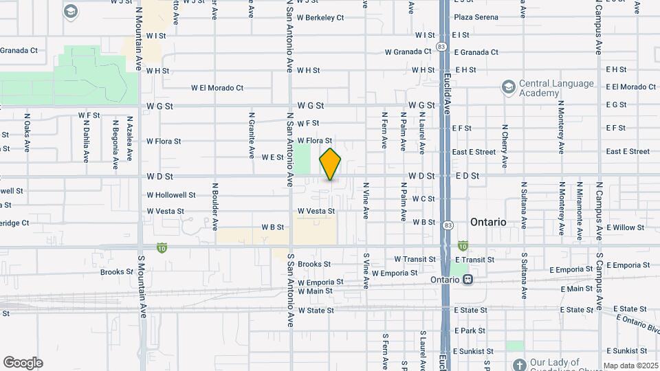 565 W D St Map and Location Details