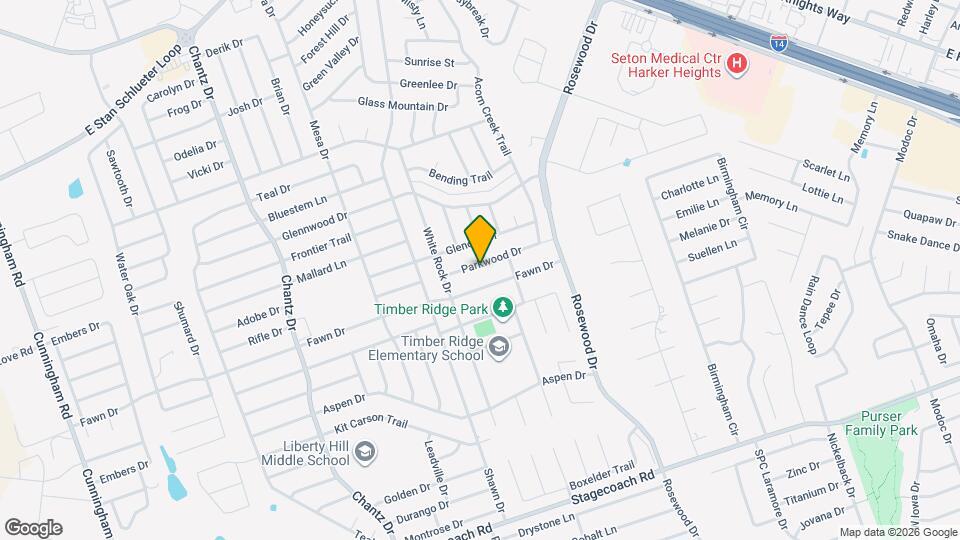 4914 Parkwood Dr Map and Location Details