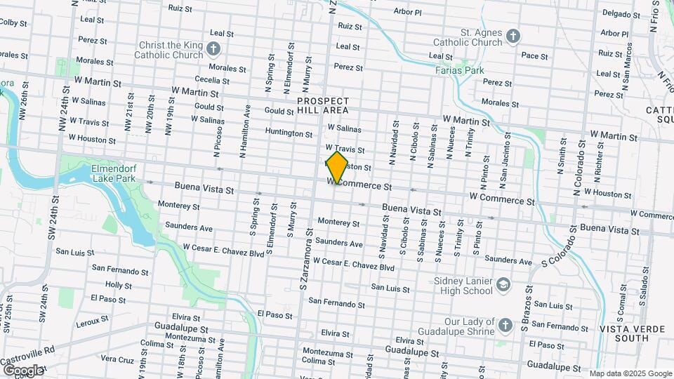 102 S Rosillo Map and Location Details