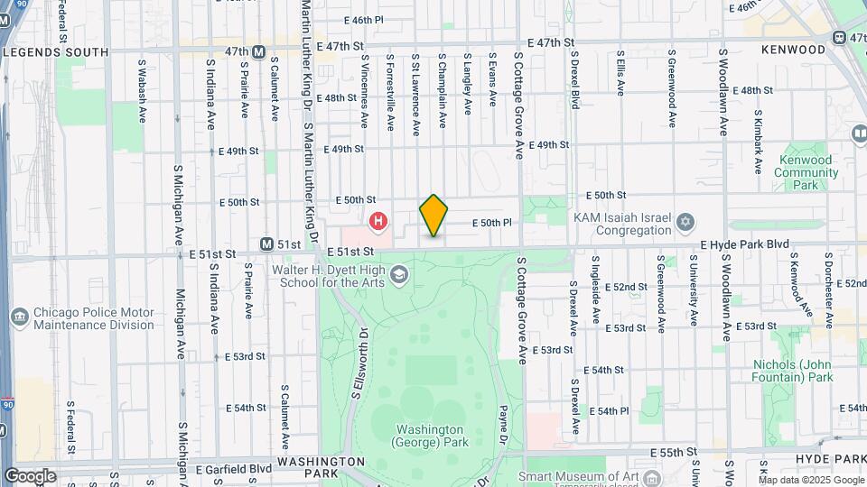 5051 S Forrestville Ave Mapa y Detalles de la Ubicación