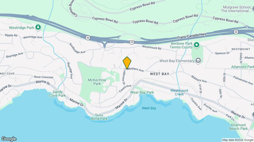 3524 Mathers Ave Map and Location Details