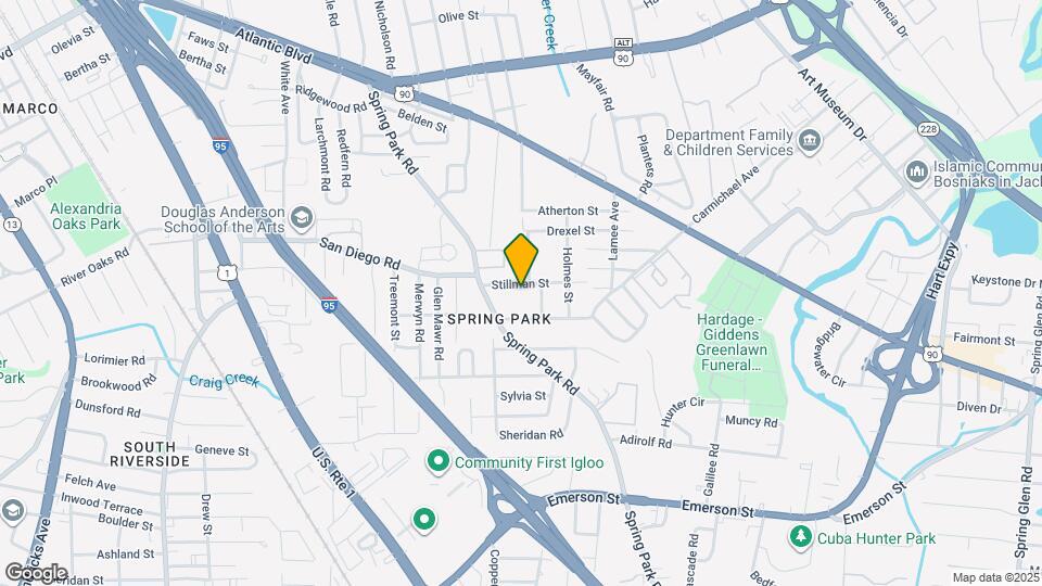 3368 Stillman St Map and Location Details