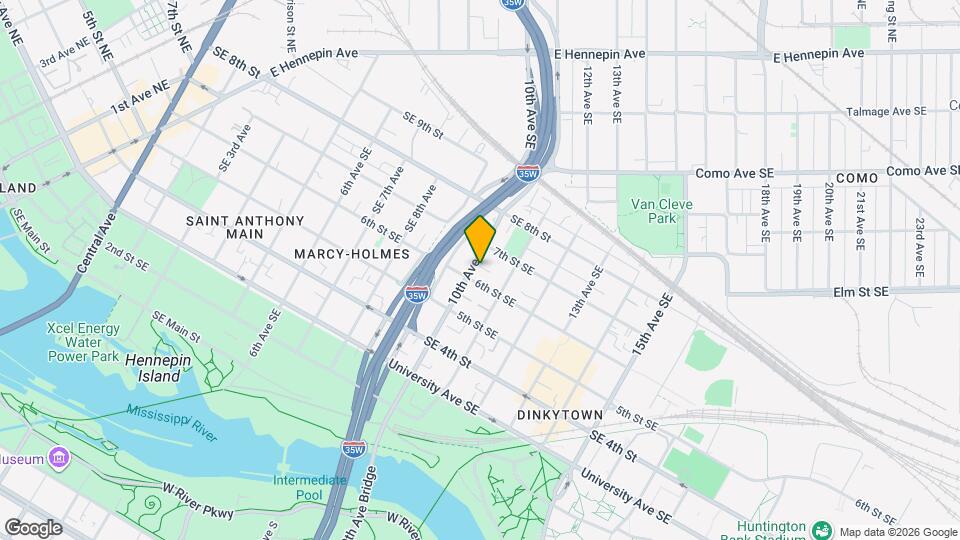 10th Avenue Blitz Map and Location Details