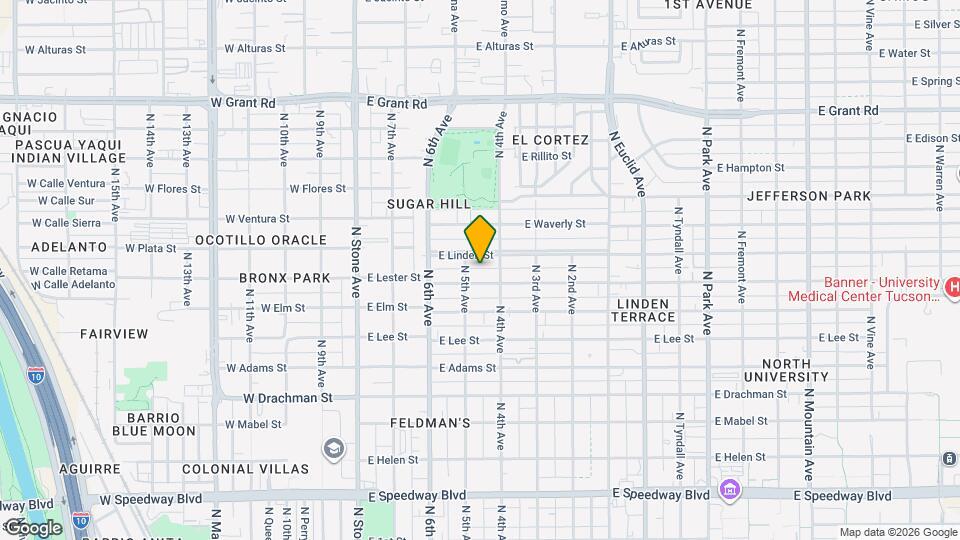 319 E Lester St Map and Location Details