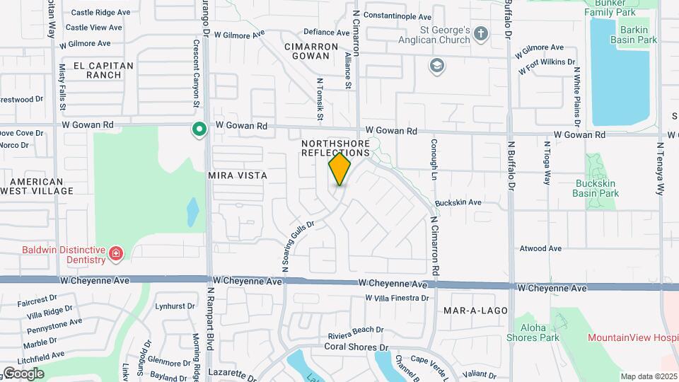3416 Coconino Ln Map and Location Details