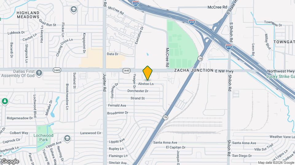 11741 Abston Ln Map and Location Details