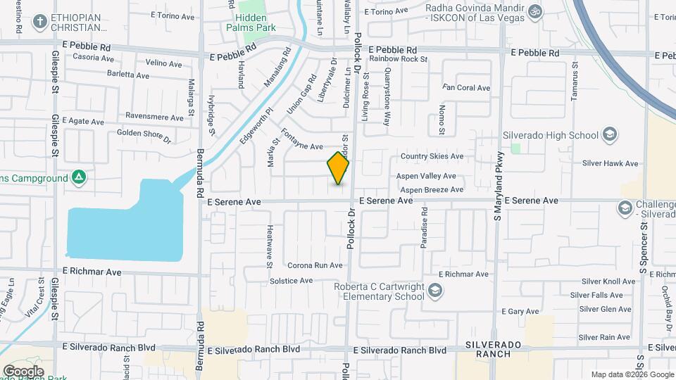 9275 Cazador St Map and Location Details