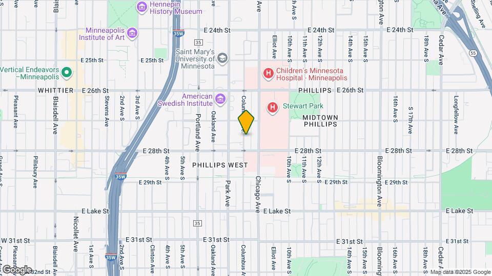 2733 Columbus Ave. Map and Location Details