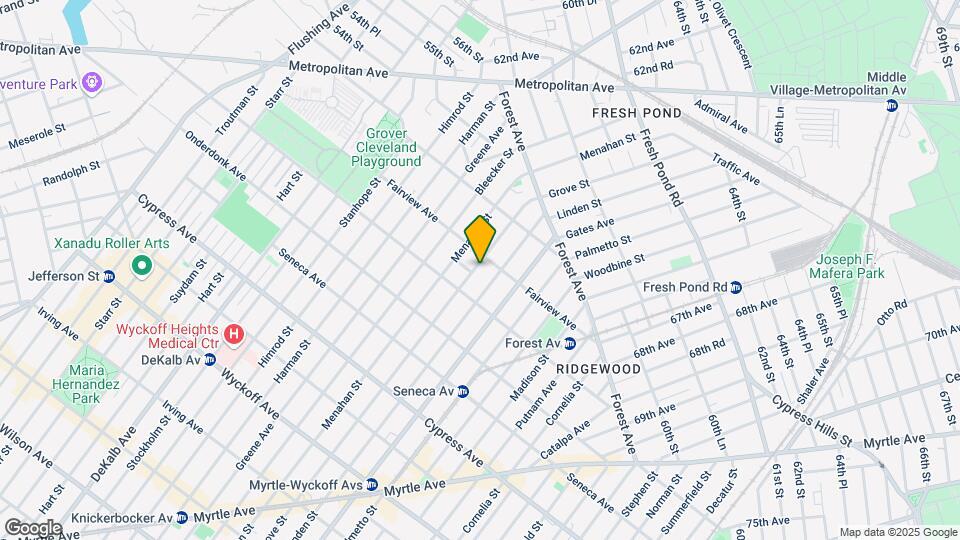1928 Grove St Mapa y Detalles de la Ubicación