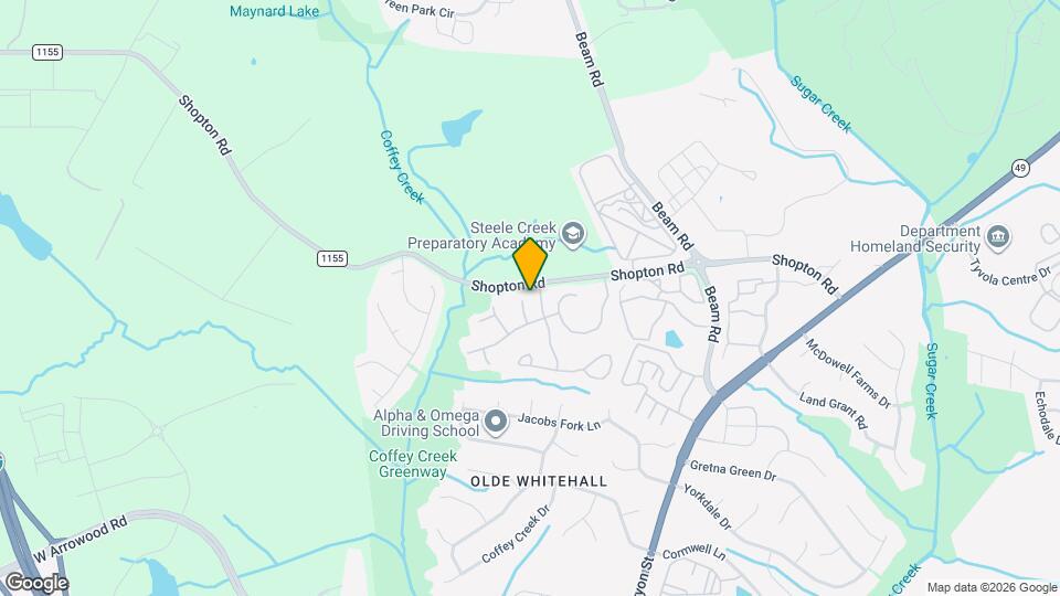 7307 Woodbourne Ln Mapa y Detalles de la Ubicación